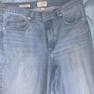 High Rise 90’s straight jeans